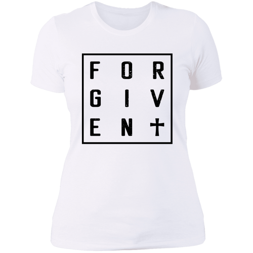 Forgiven Ladies' Boyfriend T-Shirt