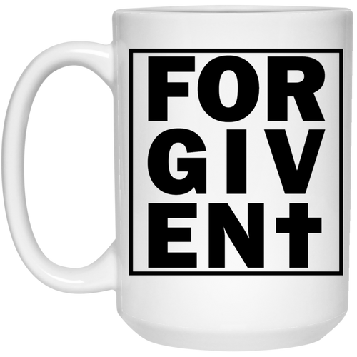 Forgiven 15 oz. White Mug