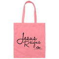 JESUS REIGNS Canvas Tote Bag