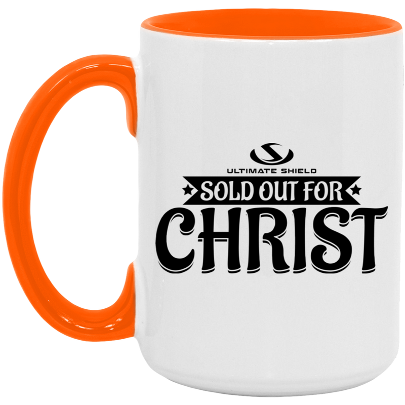 SOLD OUT FOR CHRIST 15oz. Accent Mug